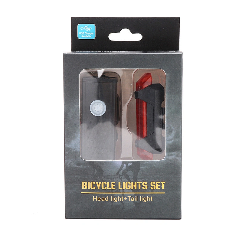 Rechargeable Bicycle Front Light and Rear Taillight 2255 Bike Headlight