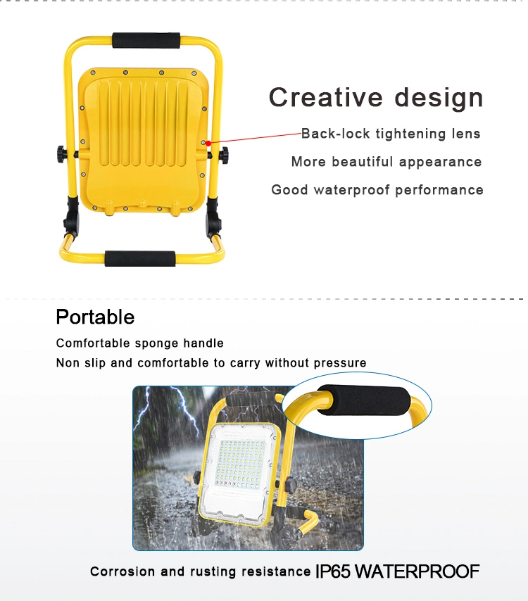 Camping Waterproof IP65 Outdoor Multifunctional Foldable Magnetic Offroad 18W 20W 27W 30W 51W 60W 100W LED Work Light