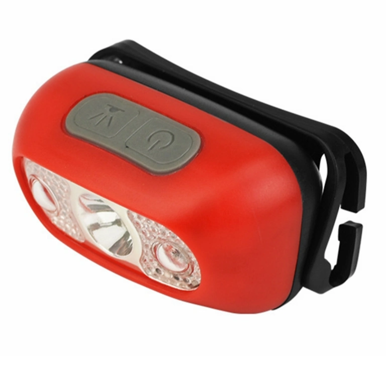 Red Warning Flashing Rechargeable Head Torch Lamp Outdoor Waterproof Camping Headlight 3.7V 1200mAh Hunting Emergency LED Headlamp