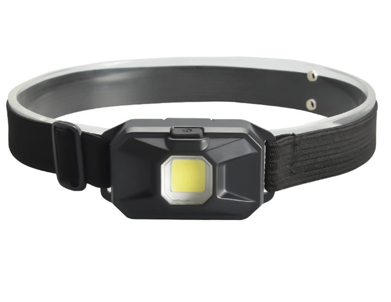 Hot Sale Portable Camping Head Torch Light Promotion Battery Cheap Headlamp with 3 Flash Modes with 3W COB LED Headlight