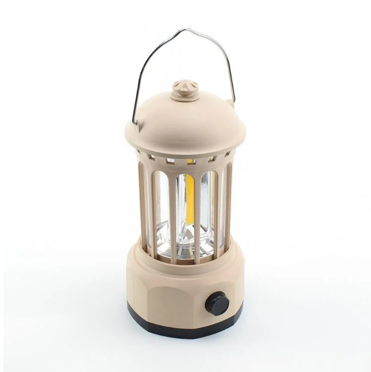 Wholesale Multifunctional Vintage Hanging Camping Tent Lantern Portable Rechargeable Magic Cool Tent Lamp Retro LED Camping Light