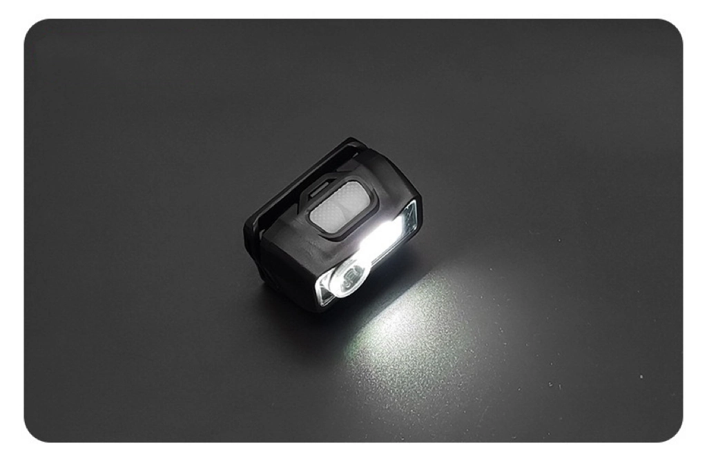 Sensor Inteligente LED Cabeza Antorcha De Emergencia Iluminaci&oacute; N Al Aire Libre Xpg Faro De Advertencia Tipo C Linterna Recargable COB Headlamp