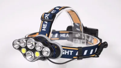  Glodmore2 Fabrik Großhandel leistungsfähigsten Aluminium LED-Scheinwerfer Taschenlampe, Wasserdicht 800 Lumen High Power USB wiederaufladbare Scheinwerfer beliebt