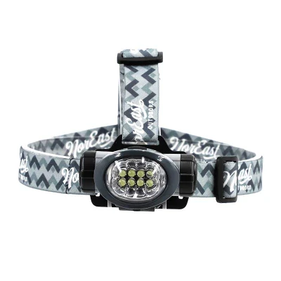  Goldmore9 LED Hiking Camping Scheinwerfer mit 3 Modi Wasserdicht trocken Batteriebetriebenes ABS-Material