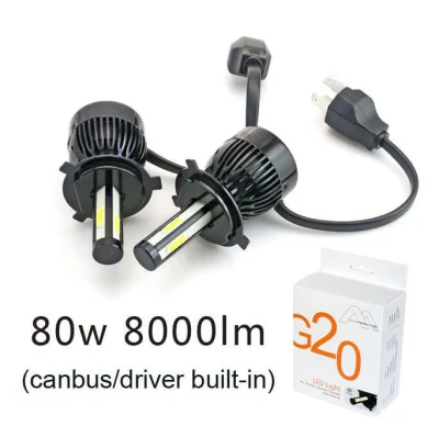  G20 Lüfter Kühlung COB 9005 9006 LED-Scheinwerfer vier Seiten CANbus 8000lm
