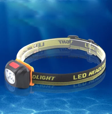 Ultrahelle Jagd-LED-Stirnlampe mit weißer und roter LED