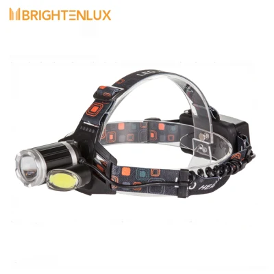  Brightenlux Hot Selling Einstellbare Gürtel Scheinwerfer, LED wiederaufladbare 2 * 18650 Batterie-Scheinwerfer für Outdoor-Aktivitäten