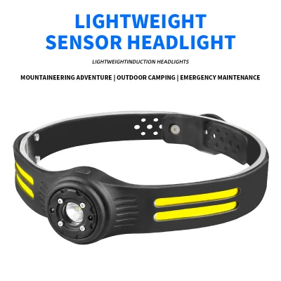 USB Typ-C wiederaufladbare Camping Outdoor COB LED Mini hat Taschenlampe LED-Bewegungsmelder-Scheinwerfer