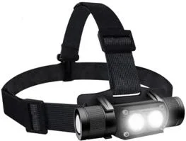  Wasserdichte Hochleistungs-Scheinwerfer 500 Lumen wiederaufladbare LED-Stirnlampe