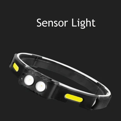 COB Multifunktionaler Flutlichtsensor Licht im Freien Reiten Licht Nacht laufen Scheinwerfer