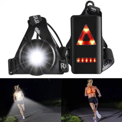 Wasserdichte LED-Stirnlampe wiederaufladbare Fahrrad-LED-Stirnlampe