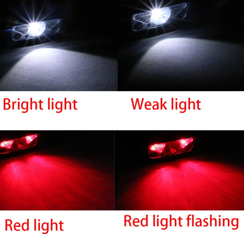 Motion Sensor Control LED Head Torch Headlamp Headlight Flashlight