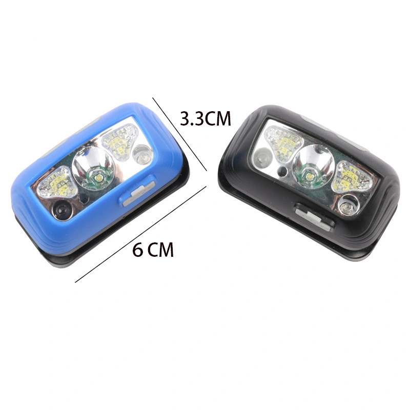 Motion Sensor Control LED Head Torch Headlamp Headlight Flashlight