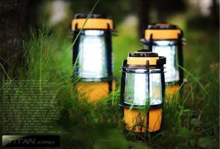 Wholesale Battery Powered Camping Tent Lantern Waterproof Outdoor Handheld Camping Lamp 30PCS LED Super Bright Dimmer Switch LED Camping Light