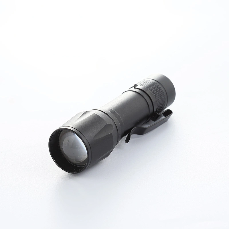 Mini LED Flashlight Tactical Torch Light Zoomable COB High Quality Handheld Light