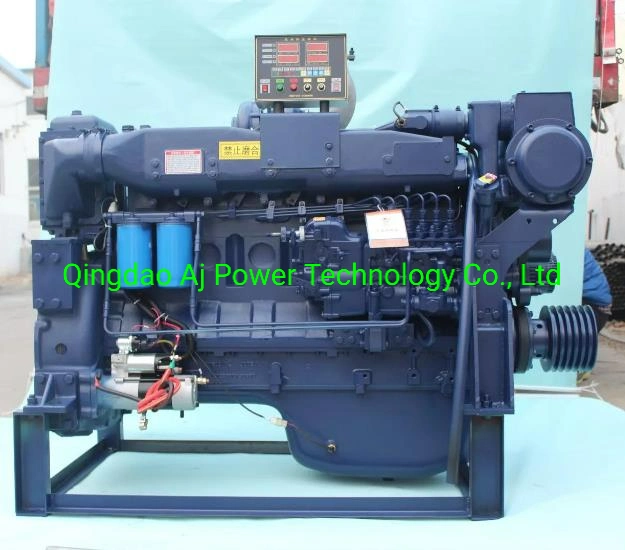 Hot Sale 300HP Diesel Marine Engine Weichai Wd12/ Wd618 Boat Engine