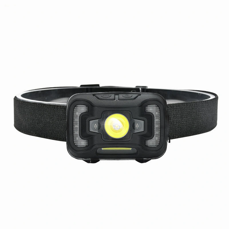 Glodmore2 Newest 300 Lumen USB Rechargeable Sensor COB Warm White LED Headlamp