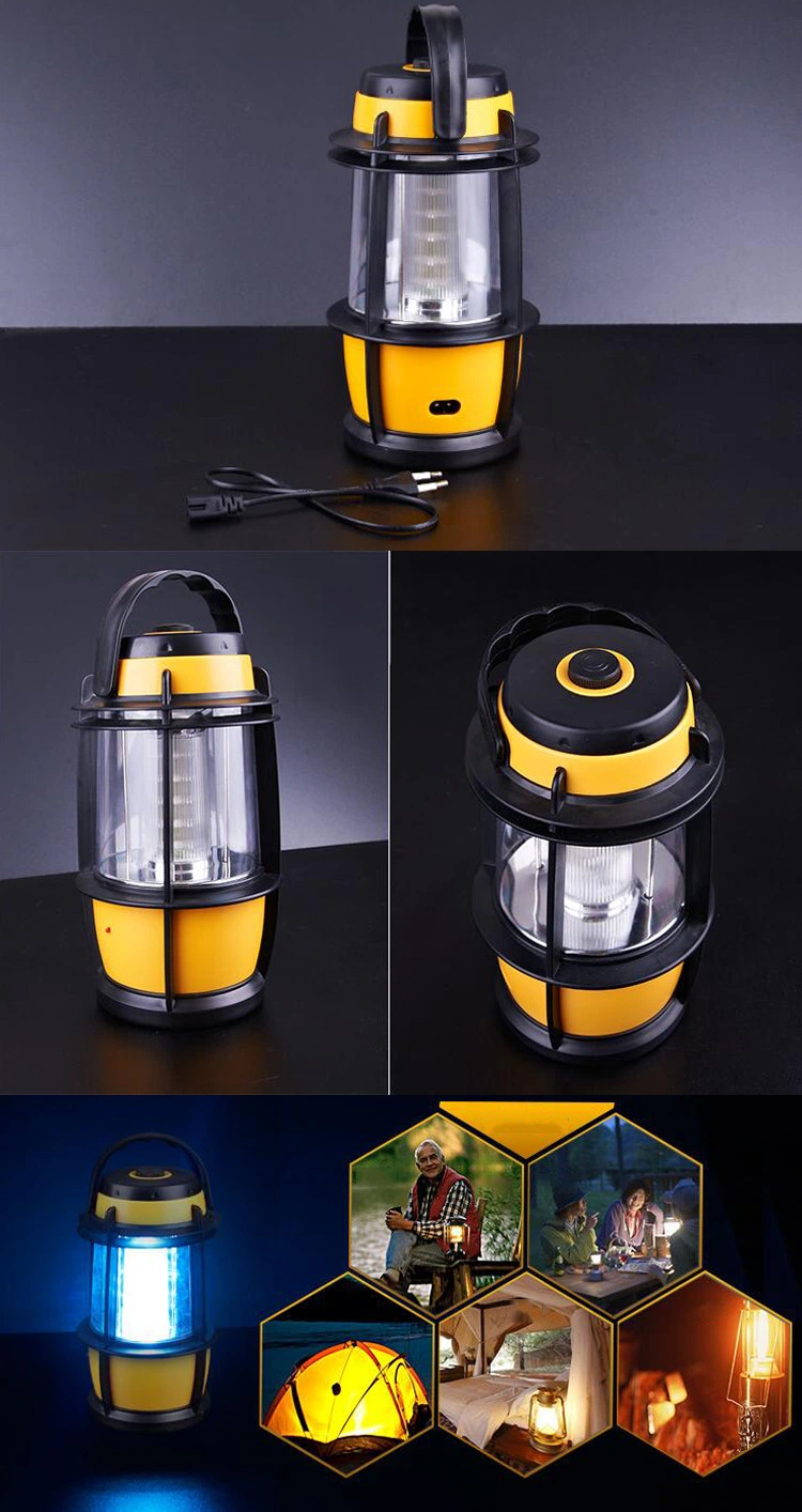 Wholesale Battery Powered Camping Tent Lantern Waterproof Outdoor Handheld Camping Lamp 30PCS LED Super Bright Dimmer Switch LED Camping Light