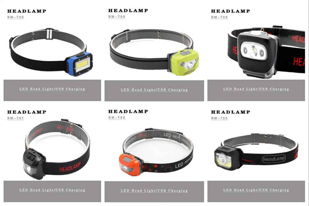 Rechargeable Dual Light Source Infrared Induction Headlamp