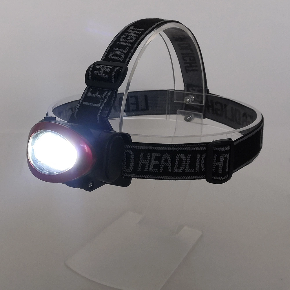 Yichen AAA Battery Operated COB LED Headlamp with 90 Degree Pivoting Head