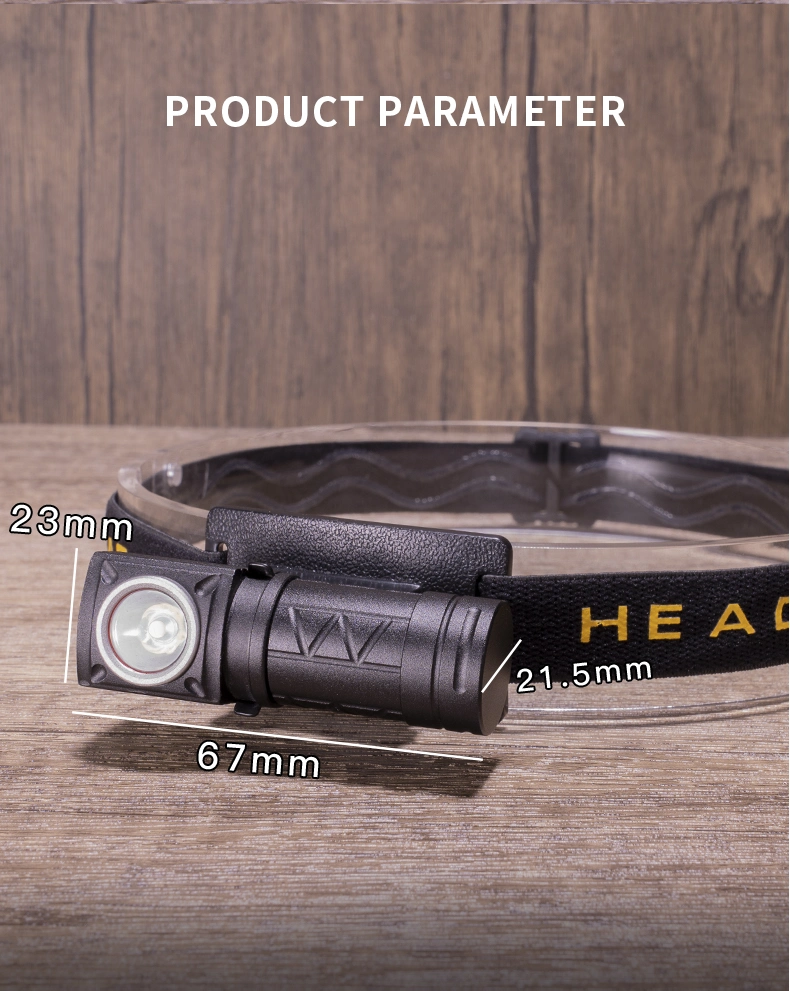 Xpg Multi-Function L-Shaped Corner Head Lamp Holder Portable Flexible Dual-Use Small Bright High Camping Torch Flashlight