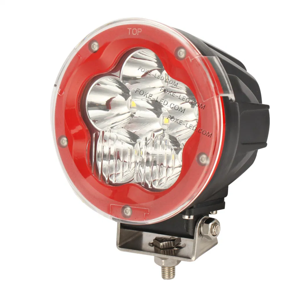 60W High Power LED Headlight with High Beam with Spot Light for Outdoor Auto LED Light