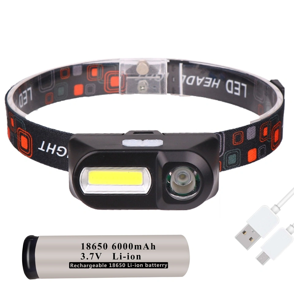 Outdoor 18650 Battery Litwod Q5 Lithium Ion Camping, Cycling Portable LED Headlamp