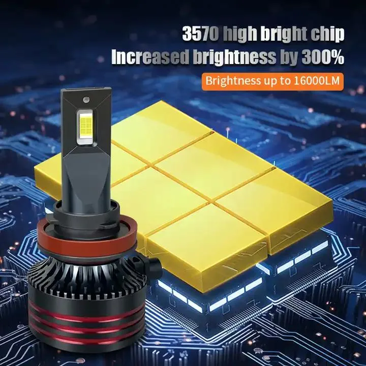 High Power M8 PRO H1 H3 H7 H11 H8 9005 Hb3 9006 Hb4 H4 Hi-Lo Beam LED Car Headlight Csp 3570 140W Auto Fog Light Bulbs Headlamp