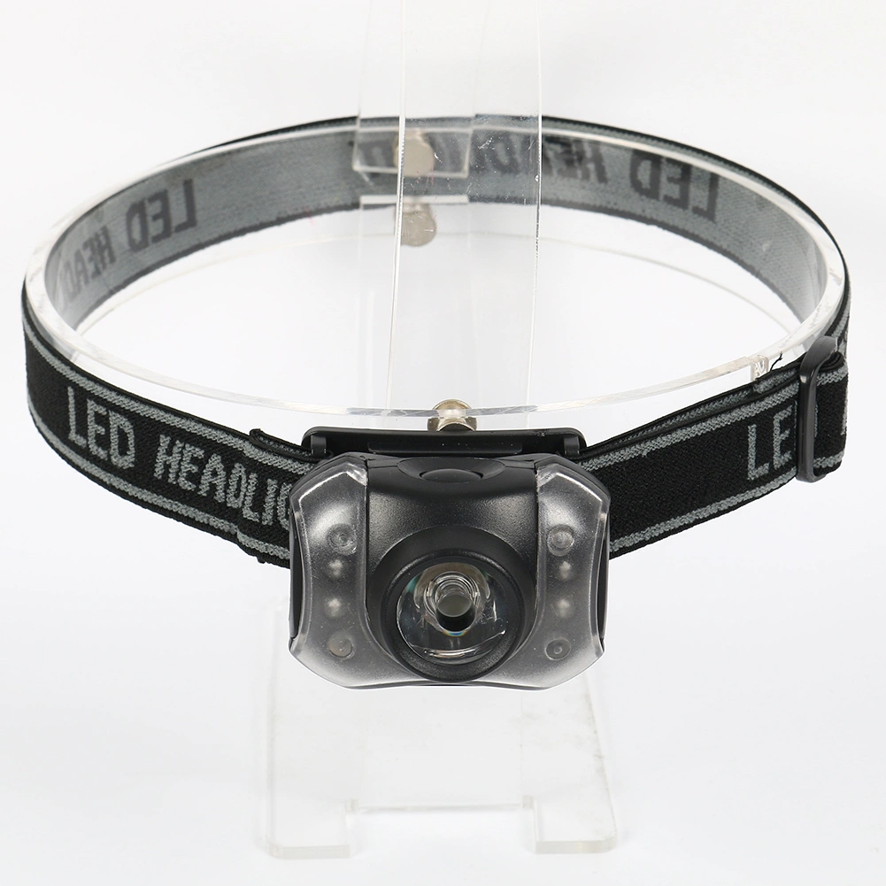 Multi Functional LED Headlamp with 1watt LED Low/High Light, 4 Red LED Flash Light up