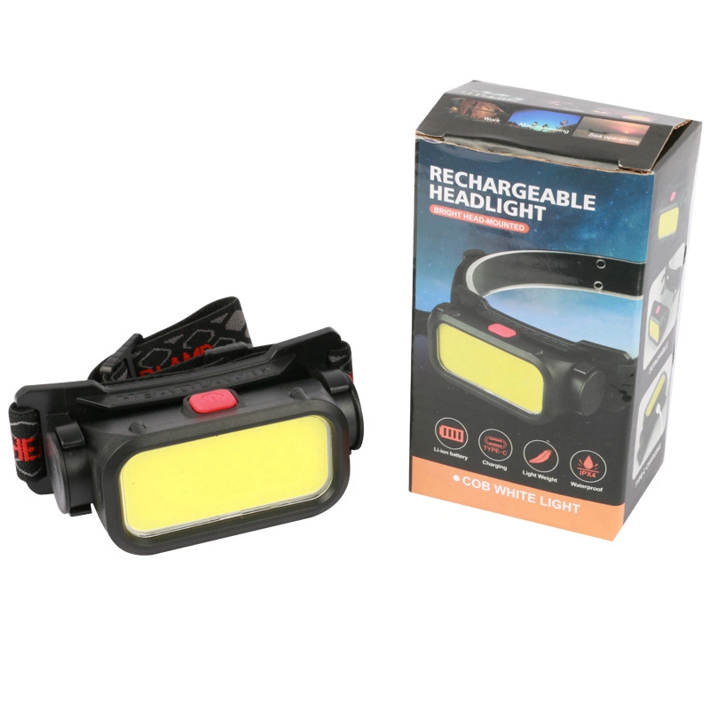 Multifunctional Flashlight Adjustable LED Emergency Headlamp for Cycling Fishing Running Mining