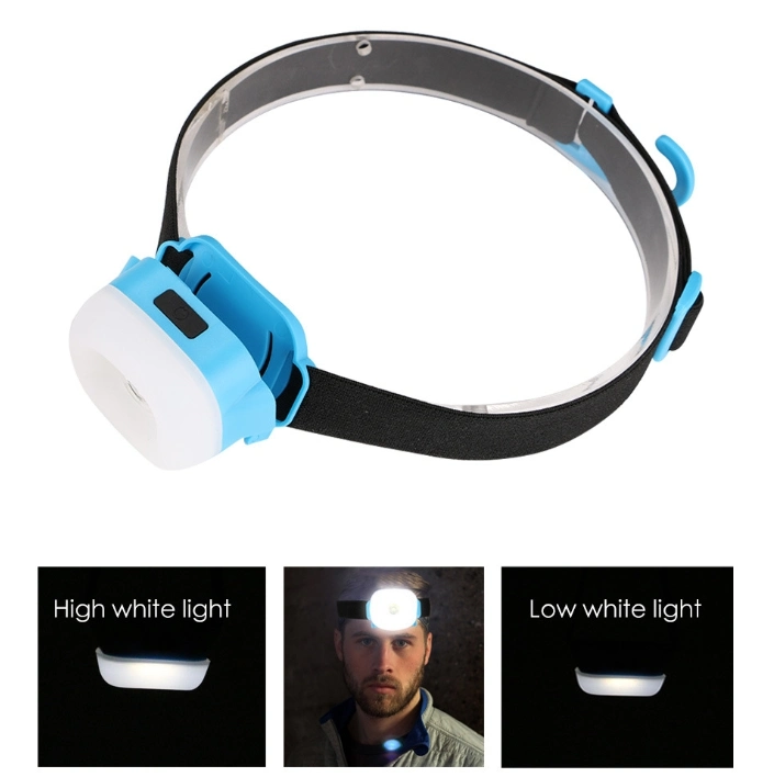 Wholesale Outdoor Camping Emergency Mini LED Battery Headlamp Multifunction Head Torch Light Lantern Waterproof XPE Headlamp