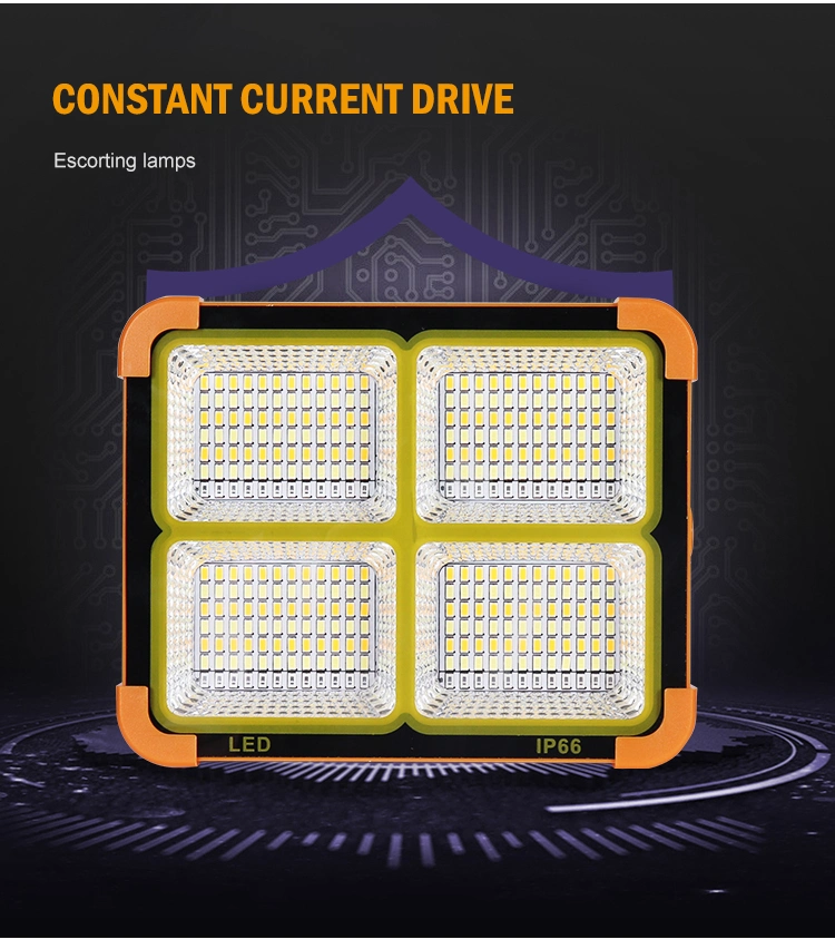 Camp Lighting Rechargeabel LED Flood Light with High Brightness