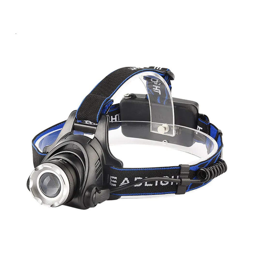 USB Rechargeable Hands Free Lighting Lightweight Design Adjustable Headlamp