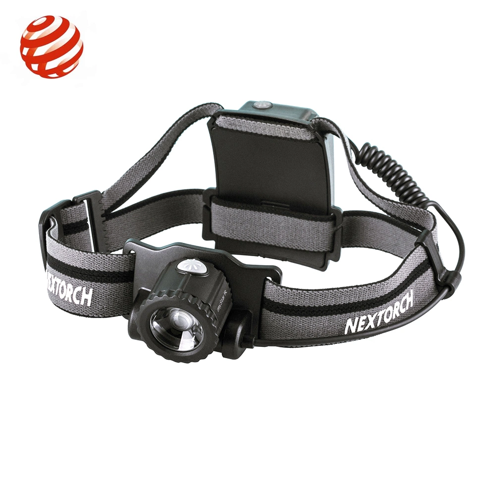 360 Degree Adjustable Waterproof Light Headlamp with LED Light 4 Modes Nextorch Headlights Work Headlamp Outdoor Headlmap Mystar R