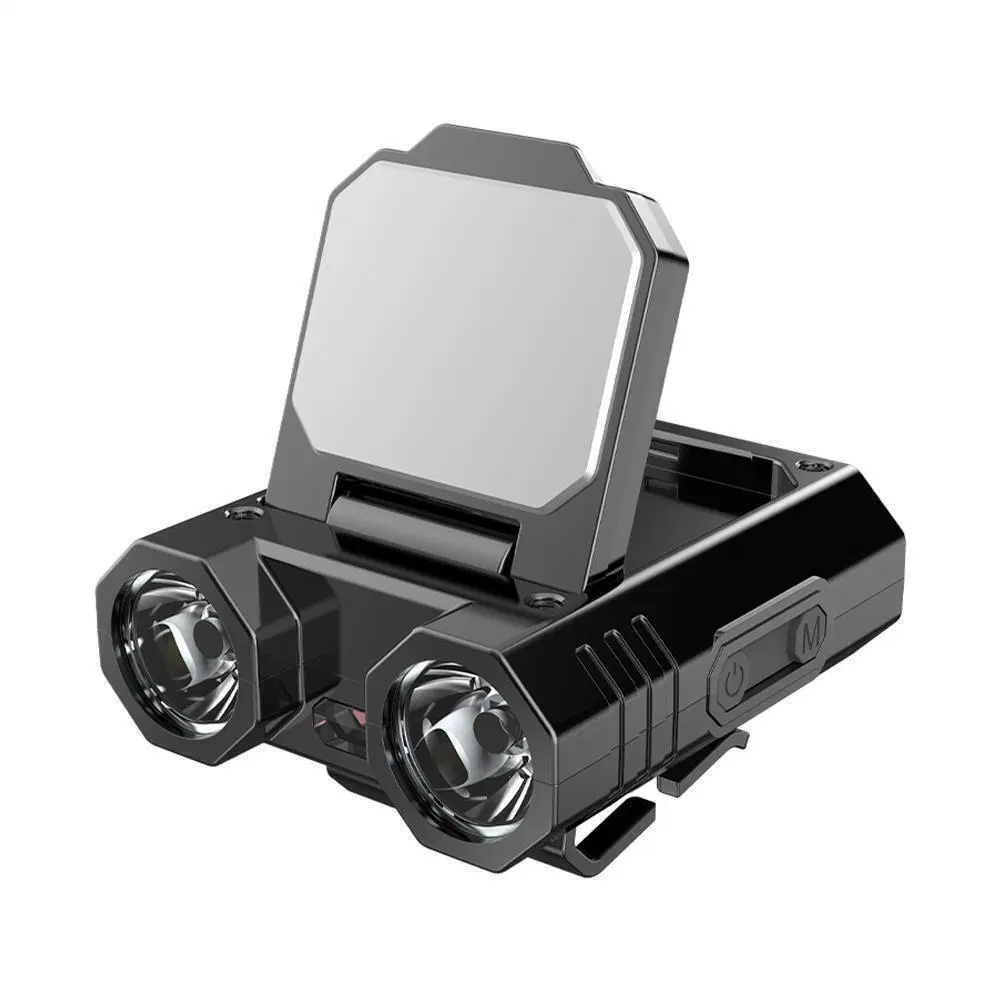 USB Rechargeable Motion Sensor LED Headlamp Headlight Outdoor