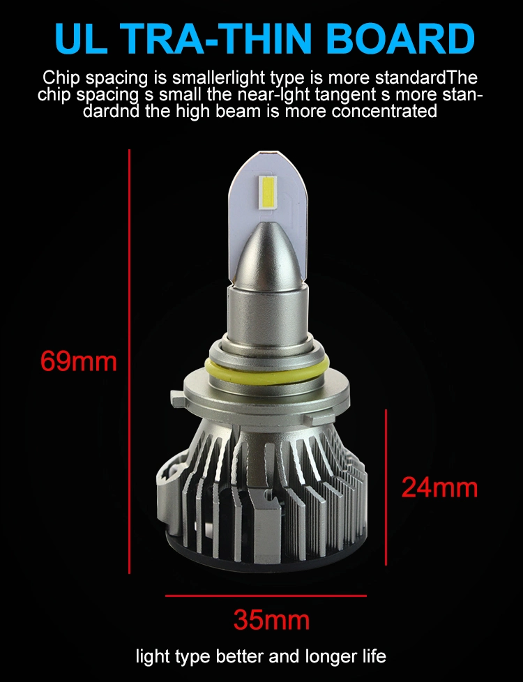 Factory OEM Car Light Bulb 6000K H4/H7/H11/9012/9006/9005 Auto Headlamp