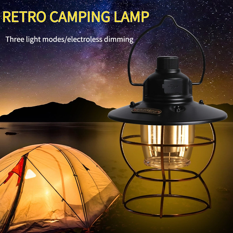 Emergency Lantern Camp Light Portable Camping Lantern Rechargeable Wyz15517