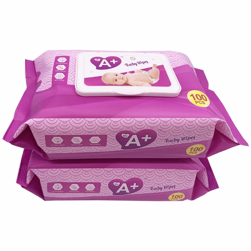 Alcohol Free Baby Wet Wipe Pure Water Non-Woven Baby Wipes