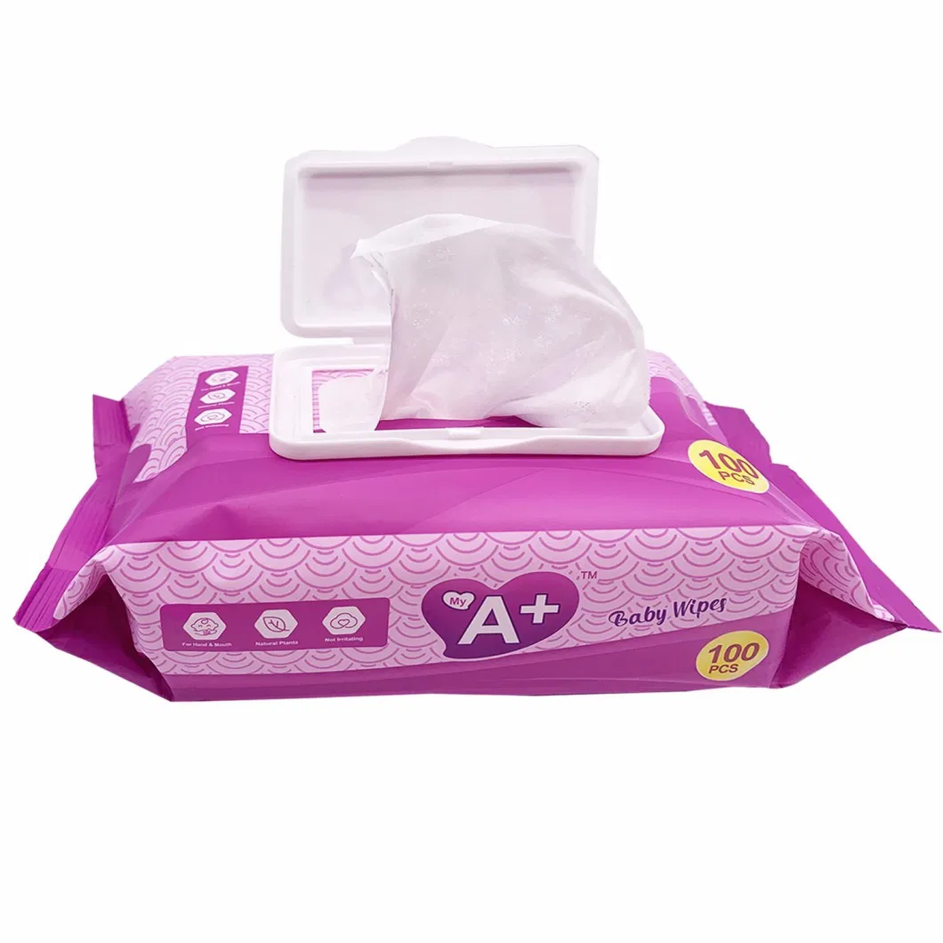 Alcohol Free Baby Wet Wipe Pure Water Non-Woven Baby Wipes