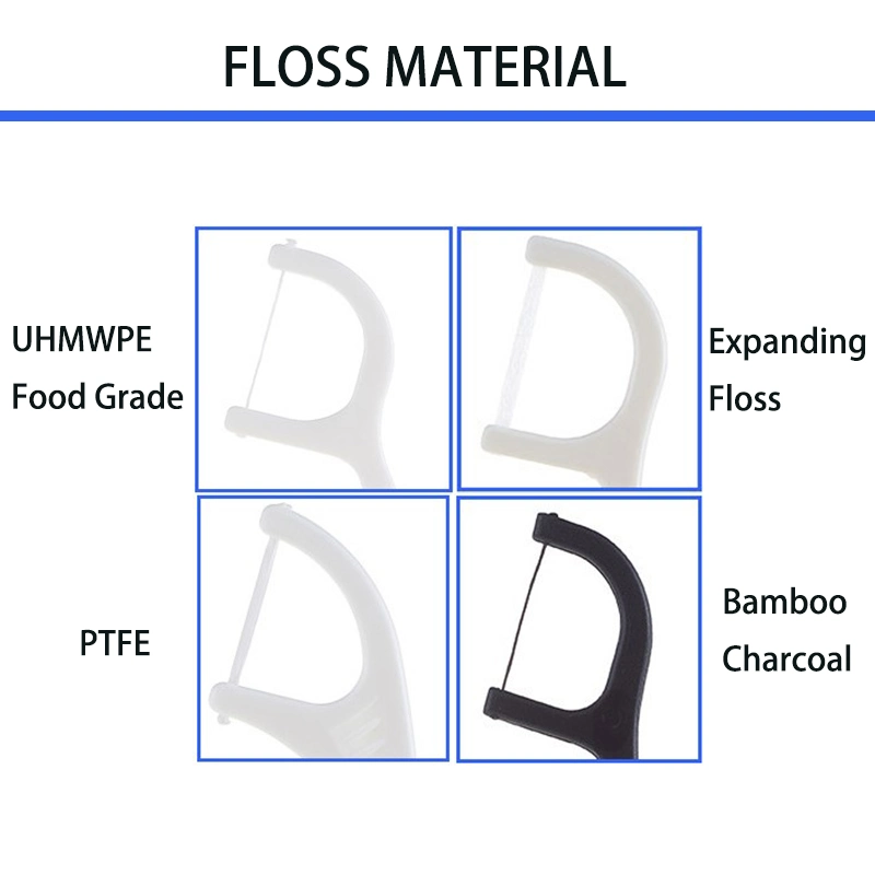 Medical Oral Care Dental Floss Toothpick