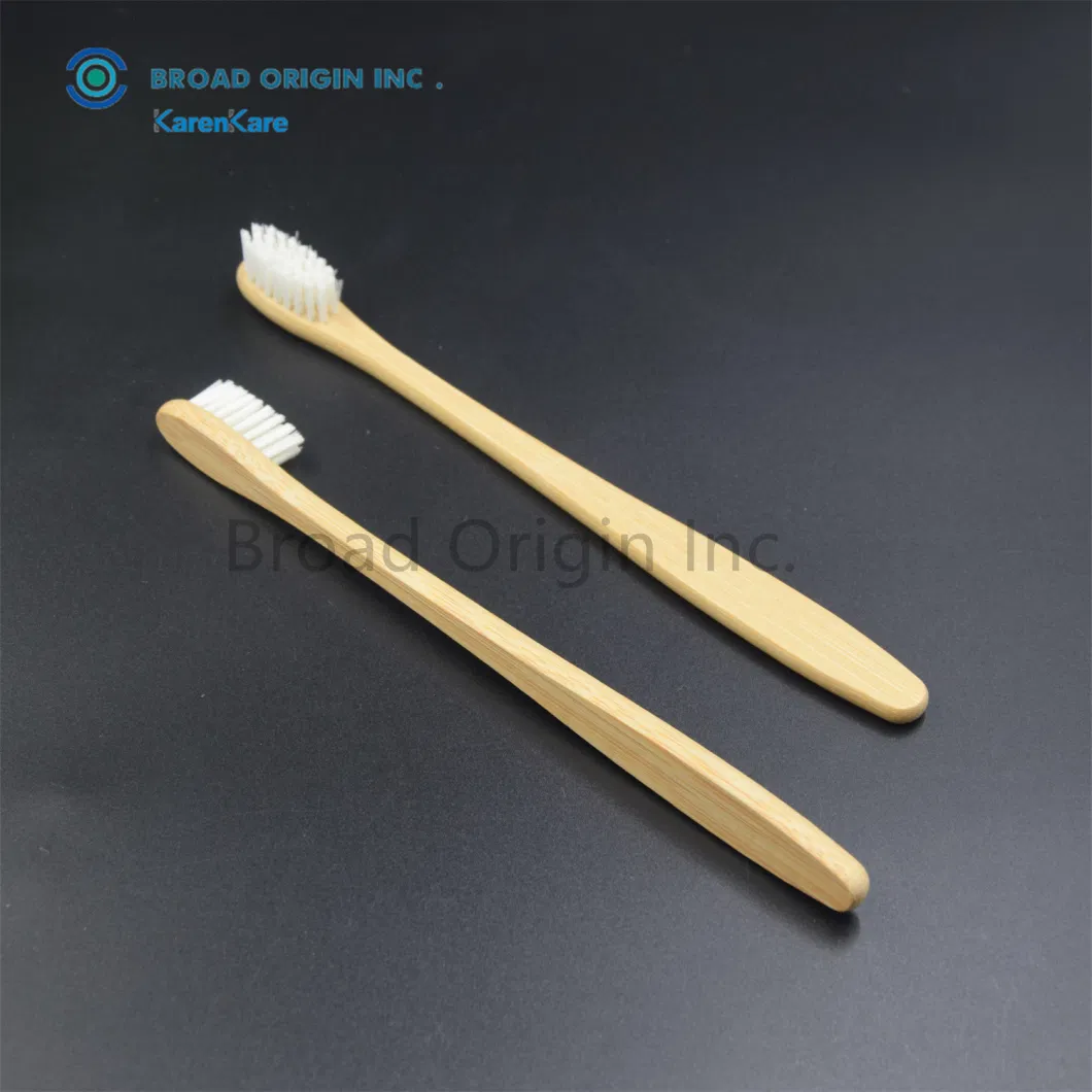 CE Eco-Friendly Natural Soft Colorful Bristle Bamboo Toothbrush Custom Logo