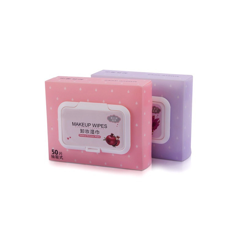 Custom Removable Covered Makeup Remover Wipes Adult Wipes