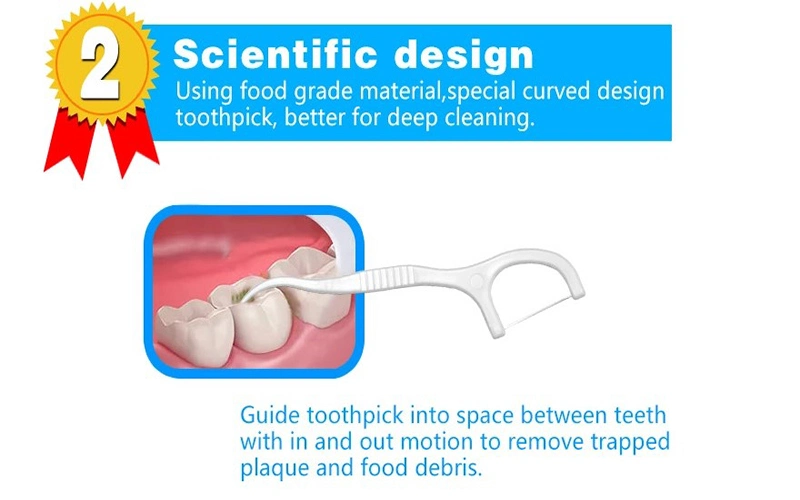 Medical Oral Care Dental Floss Toothpick