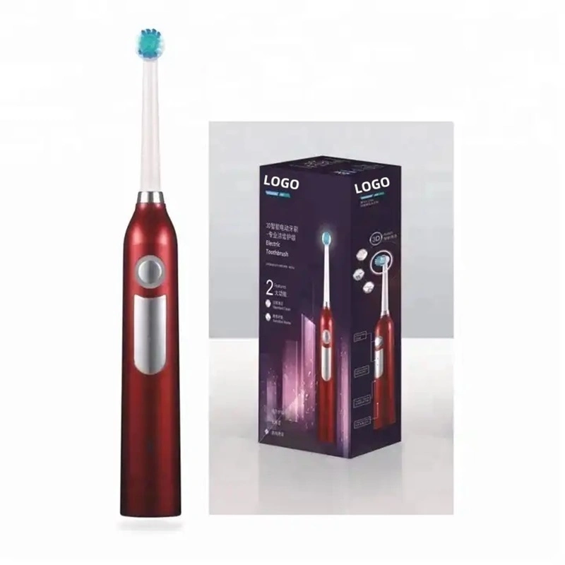 Rechargeable Ipx7 Dental Clean Round Head Whitening Electric Rotating Toothbrush