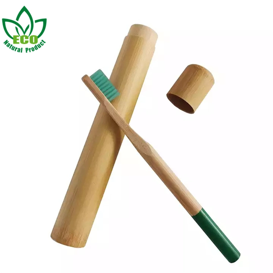 Foldable Feature Medium Bristle Type Charcoal Bamboo Toothbrush