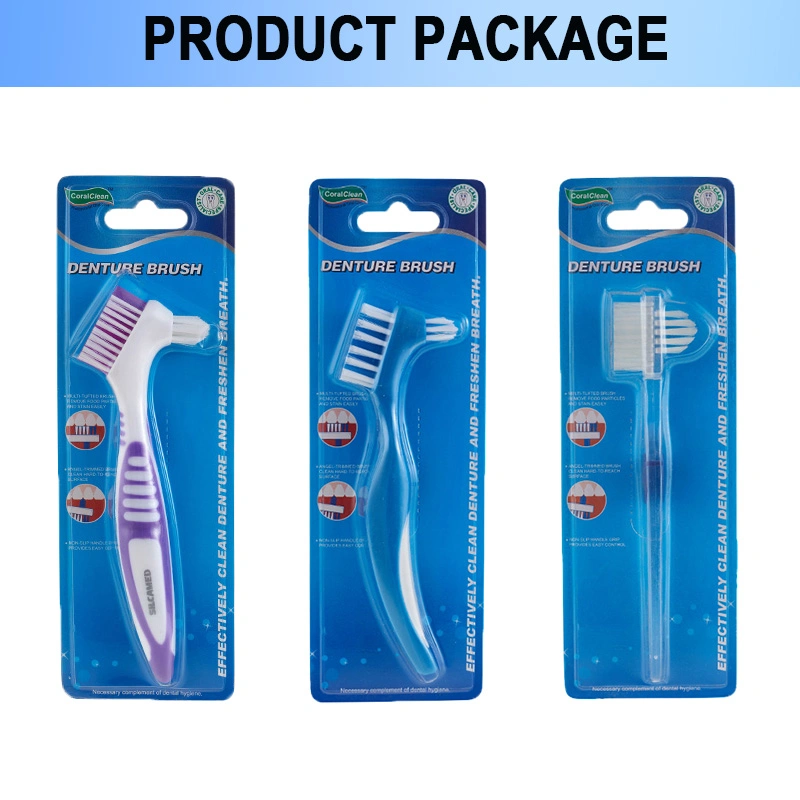 Denture Brush Denture Care Toothbrush Manufacturer