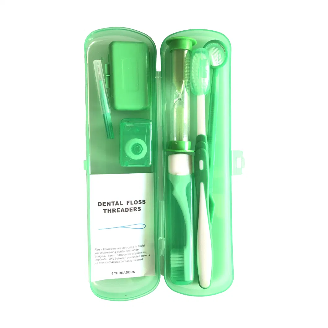 Dental Care Hygiene Dental Floss Toothbrush Orthodontic Cleaning Kit