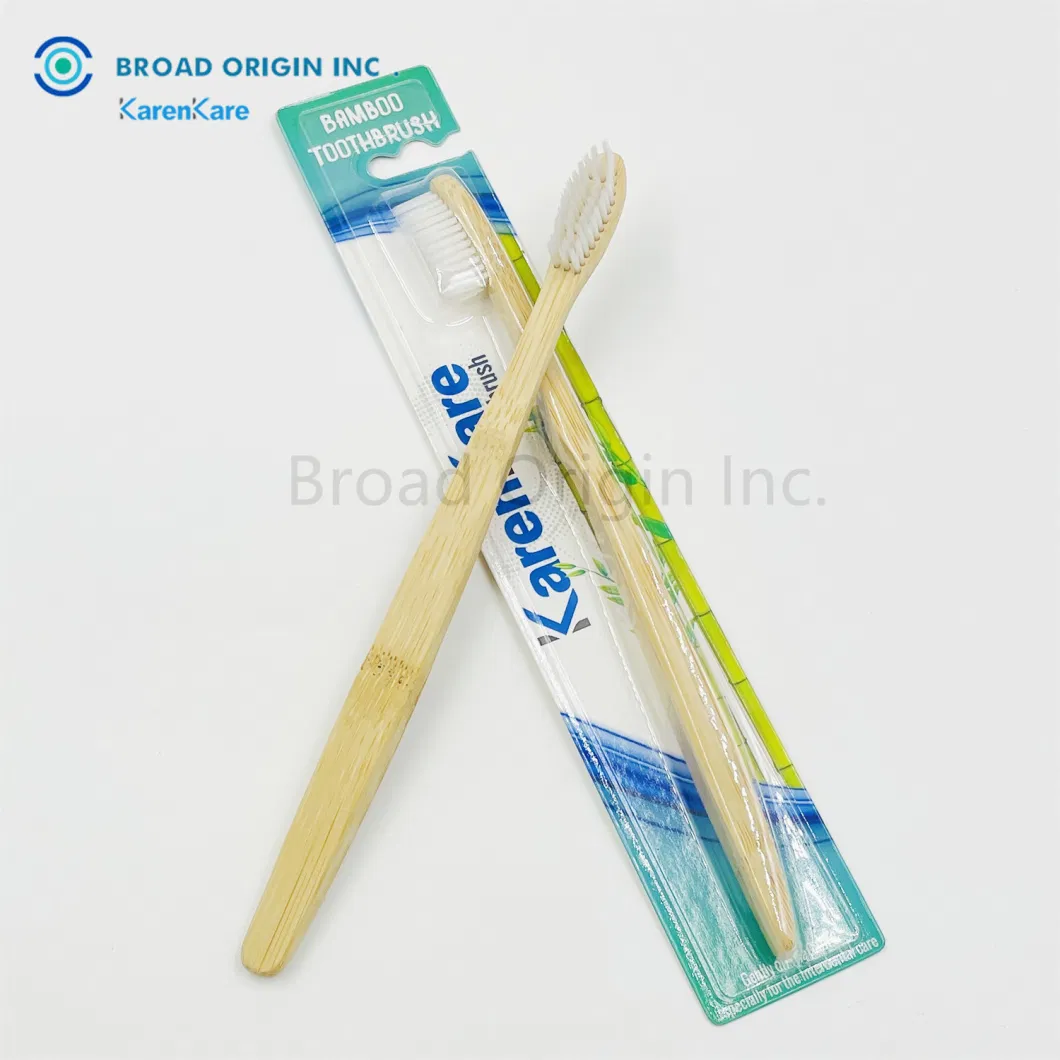 Eco-Friendly Zero Waste Biodegradable Wood Dental Brushes Natural Organic Bamboo Interdental Brushes