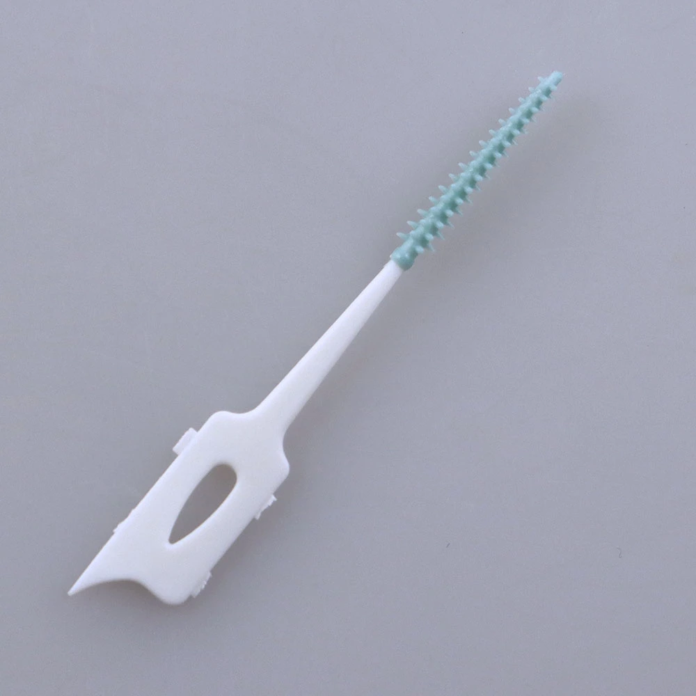 Customized Interdental Brush Toothpick Soft Rubber Dental Picks