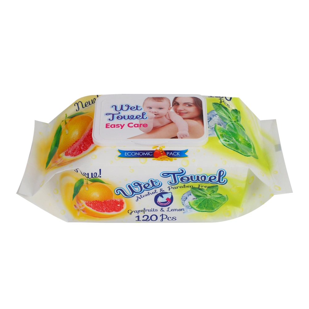 Wholesale Custom Pure Plant Wipes for Baby Wet Free Samples Flushable Wet Wipes Custom Logo